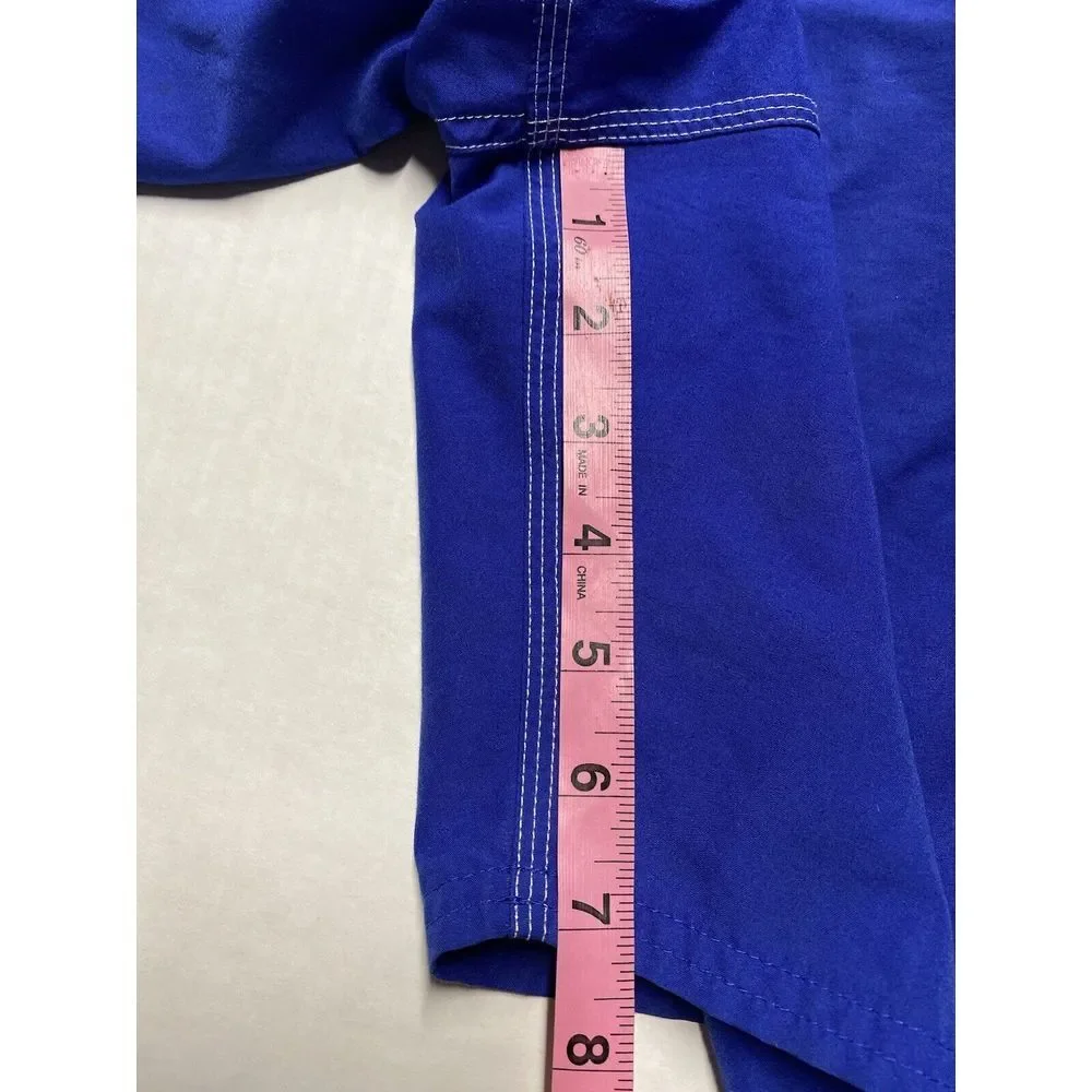Vintage‎ Nike Swim Trunks Mens XL Blue Pockets Drawstring Lined